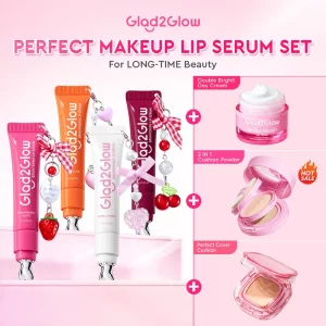 Glad2Glow Brightening Lip Serum lip balm lipgloss lipstick lipmatte liptint lip Moisturizer makeup set