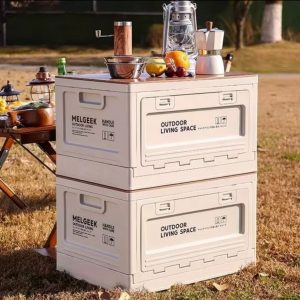 NeatBox Camping Box Multipurpose 27L-50L Foldable Large Capacity Put Things In The Back Of The Car.