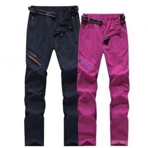 Outdoor Quick-Drying Pants Men Women Summer Thin Style Jackets Breathable Stretch Loose Sports Pants Large Size Hiking Trousers Hiking Hiking Pants MWZP