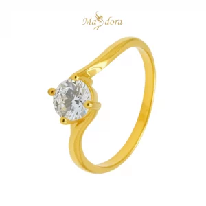 MASDORA KL Cincin Solitaire Mona (C) (Emas 916)