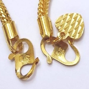 Jin Jing PDR Bracelet – Genuine 916 Gold (2g–10g)